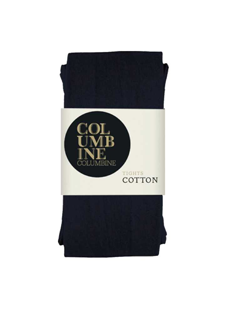 Columbine Cotton Tights Navy
